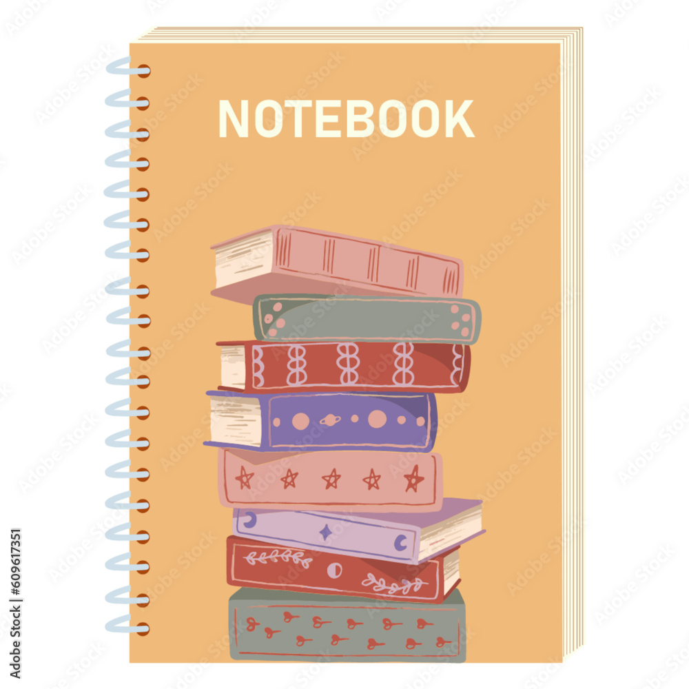 Fototapeta premium notebook background 