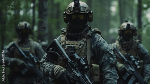 soldiers in military uniform