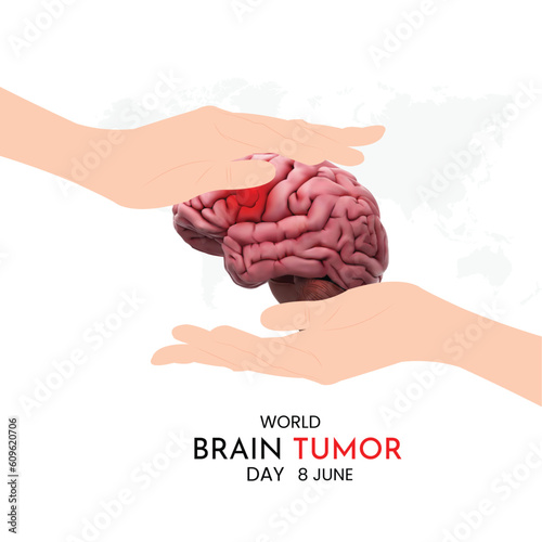 World Brain Tumor Day Design for Spread Awareness and Educate People About Brain Tumors