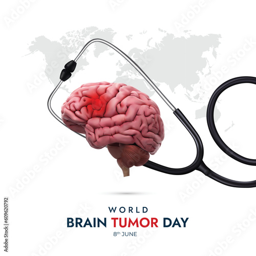 World Brain Tumor Day Design for Spread Awareness and Educate People About Brain Tumors
