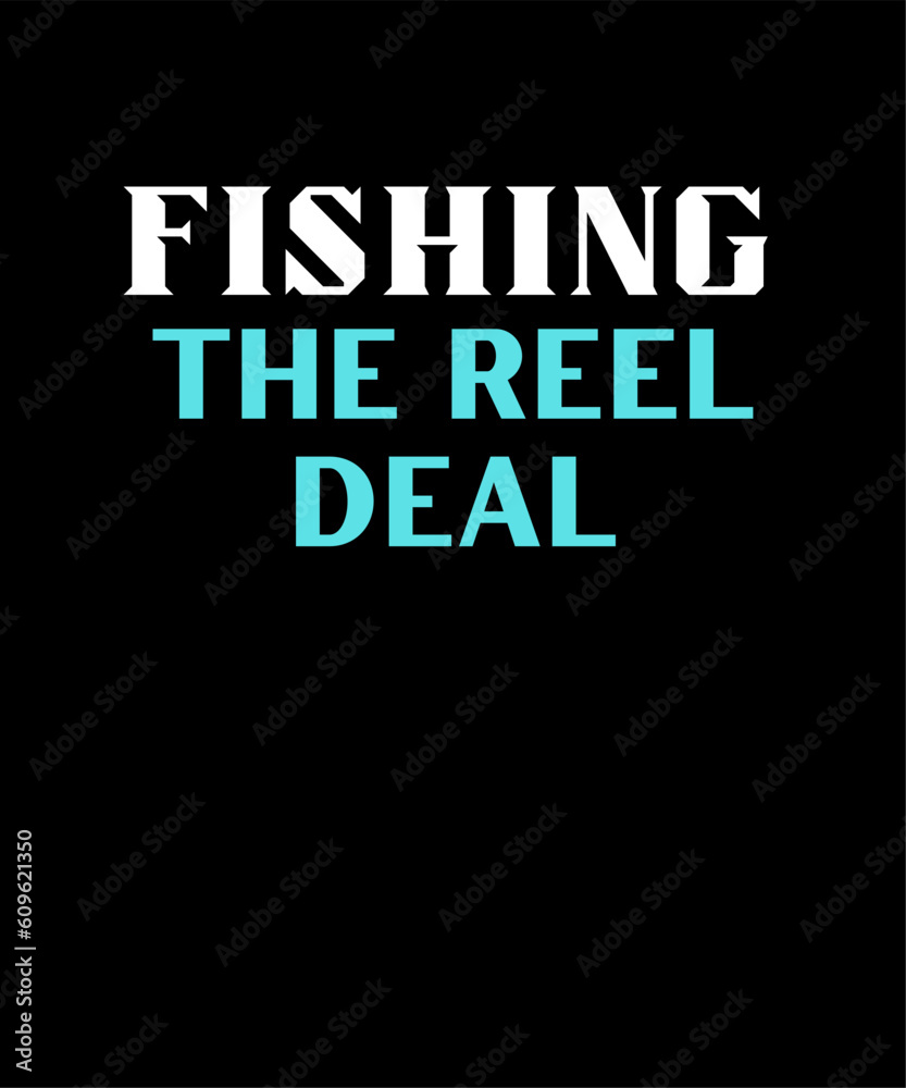 Fishing Typography T shirt Design