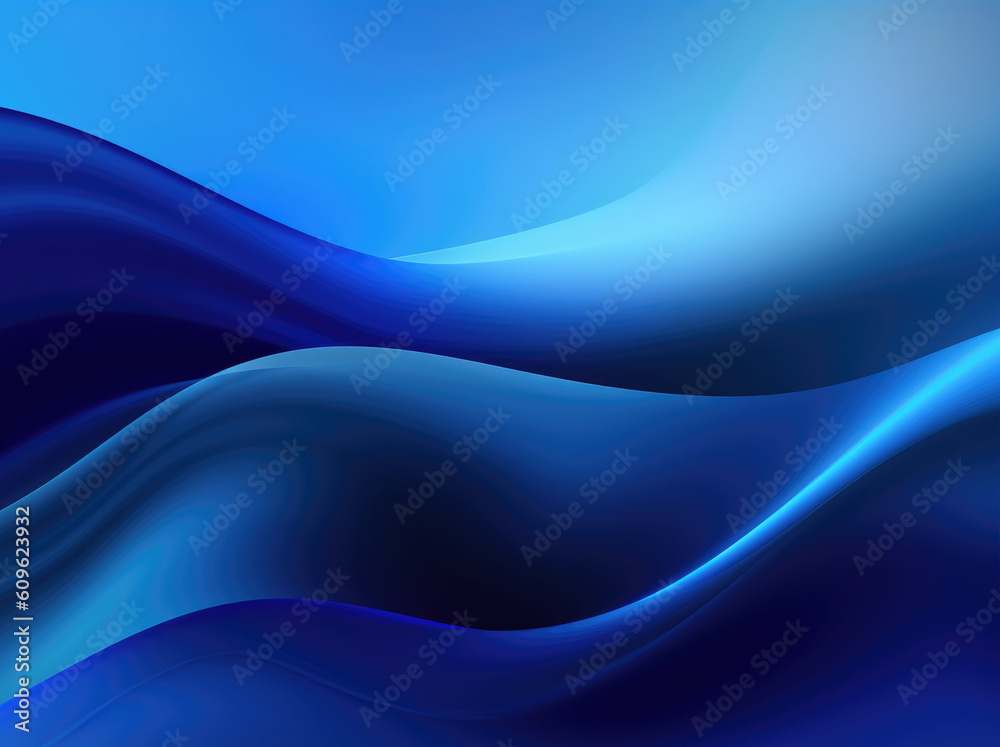 Abstract blue background with smooth lines Abstract blue background with smooth lines