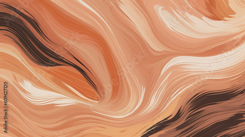 Abstract Pattern Of Brush Strokes Background.