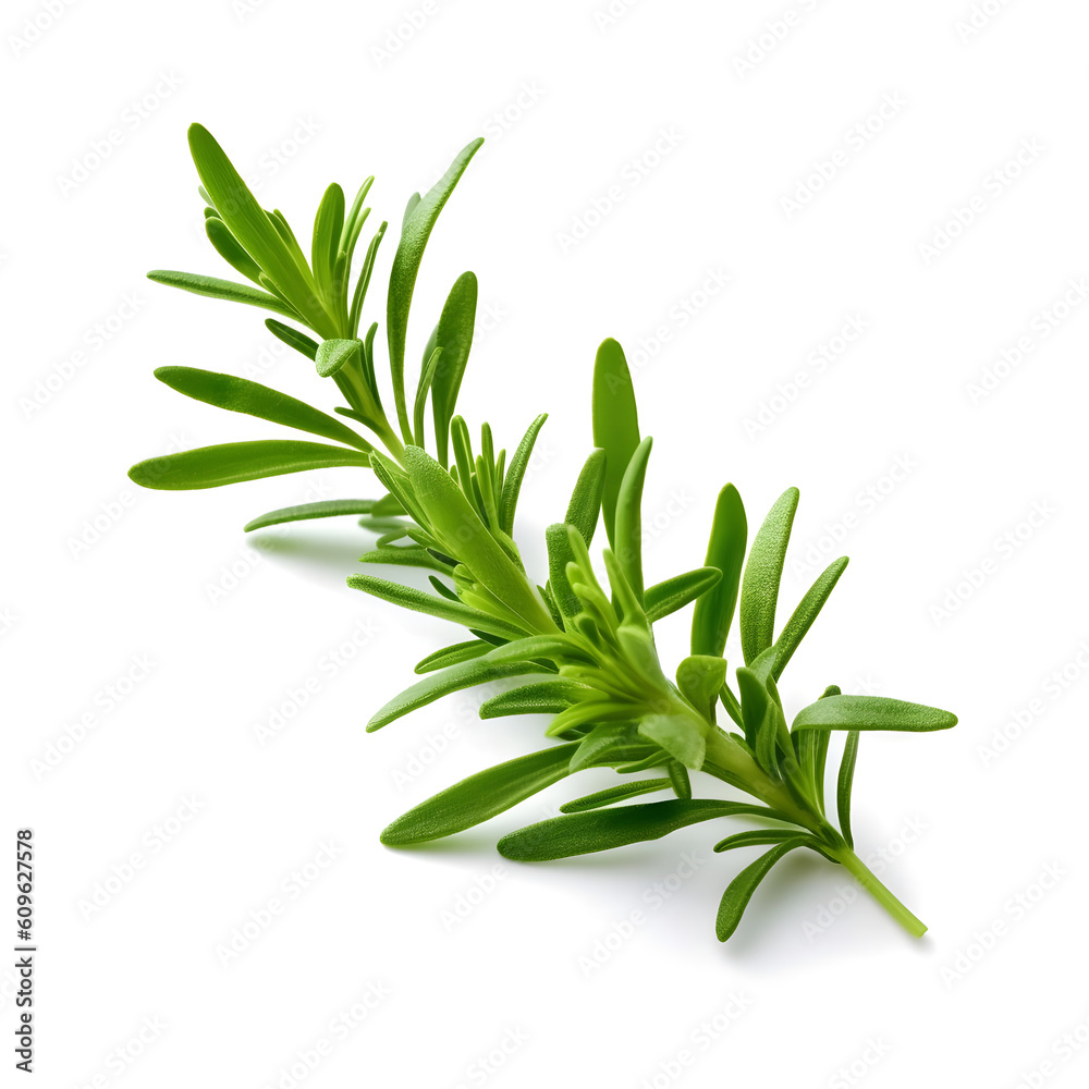 Fototapeta premium tarragon isolated on white background