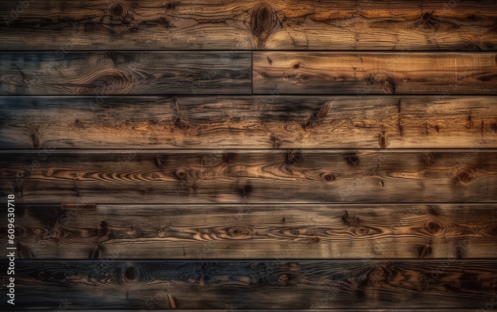 Wooden texture background. Generative AI.