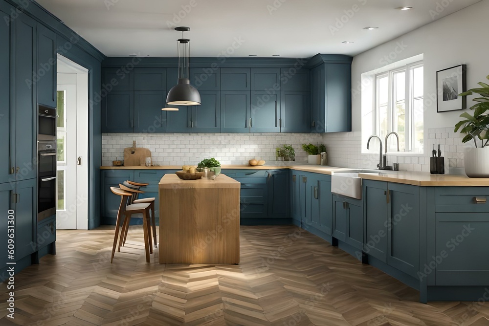 Fototapeta premium kitchen interior
