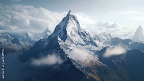 mountains and clouds © Aqib