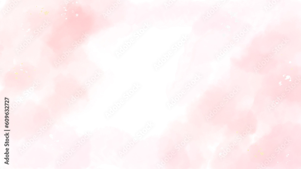 Photo pink watercolor painting texture background
