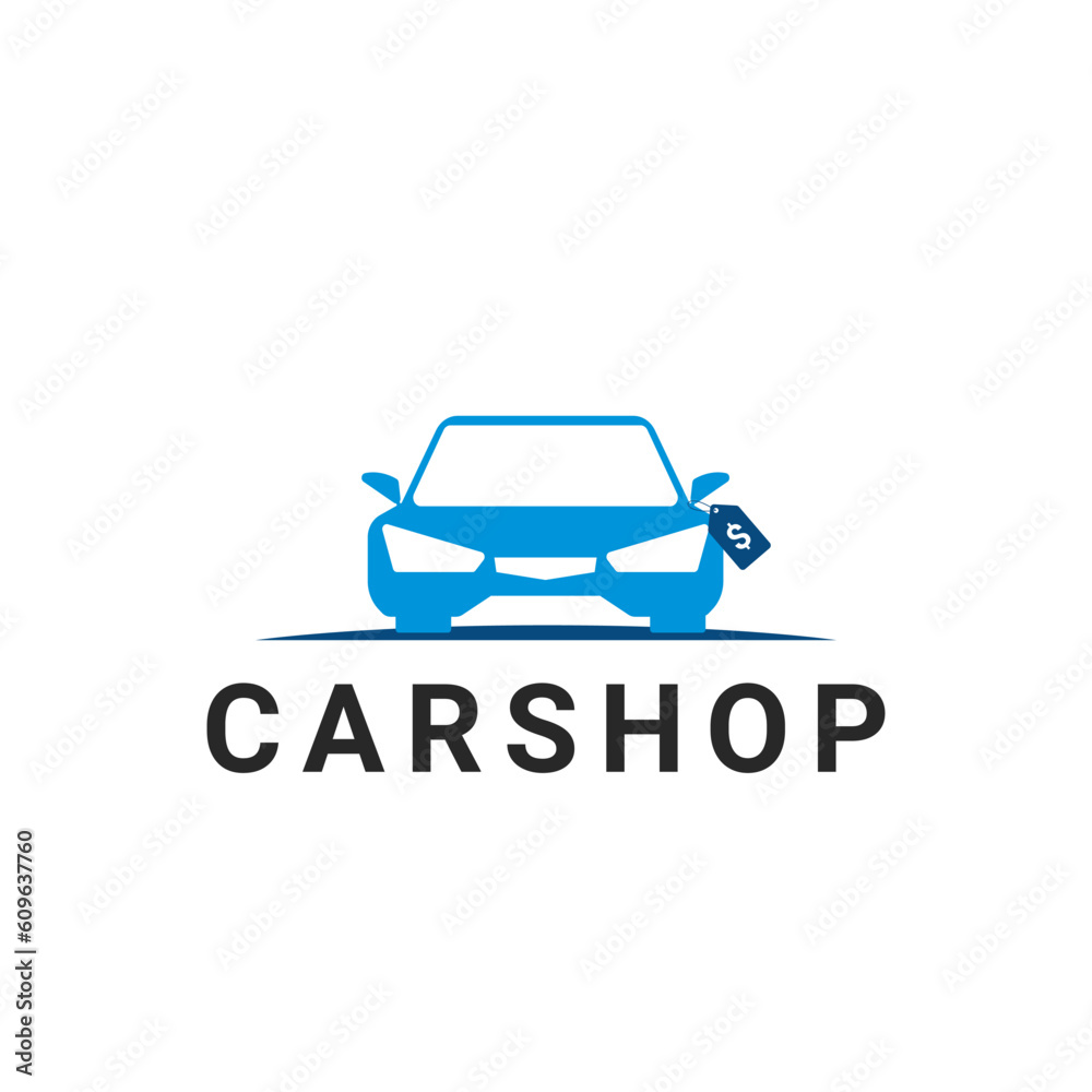 Car Shop Logo  Design Template For Business Car Dealer