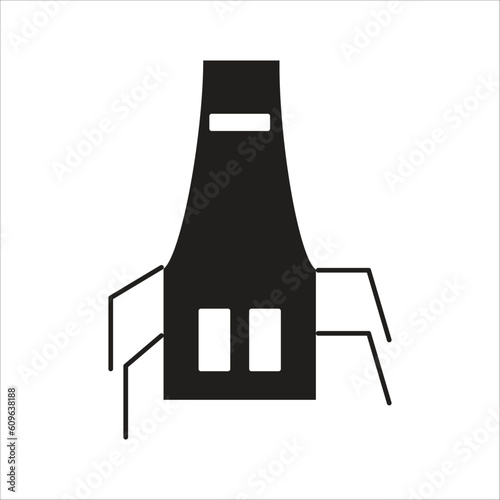 simple apron icon vector template © babussalam