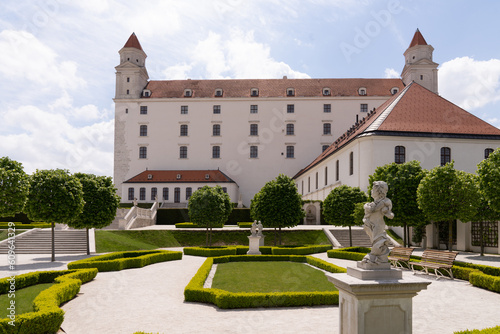 Canvas Print Bratislava Castle, the main castle of Bratislava, the capital of Slovakia
