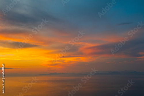 beach of Kathisma on the island of lefkas