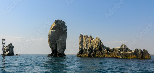 Elken-Kaya Rocks or Ship Rocks, Opuk Nature Reserve, Krimea photo