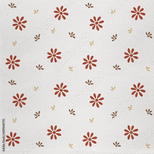 seamless pattern with flowers