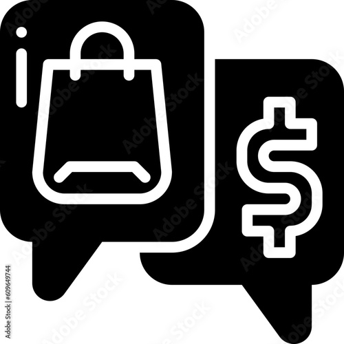 dealing solid icon