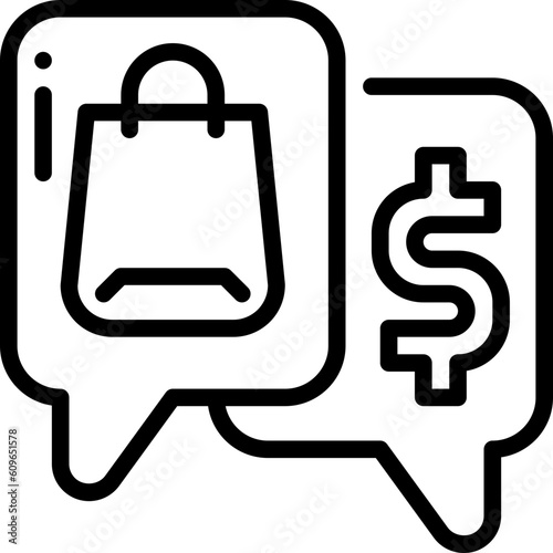 dealing line icon