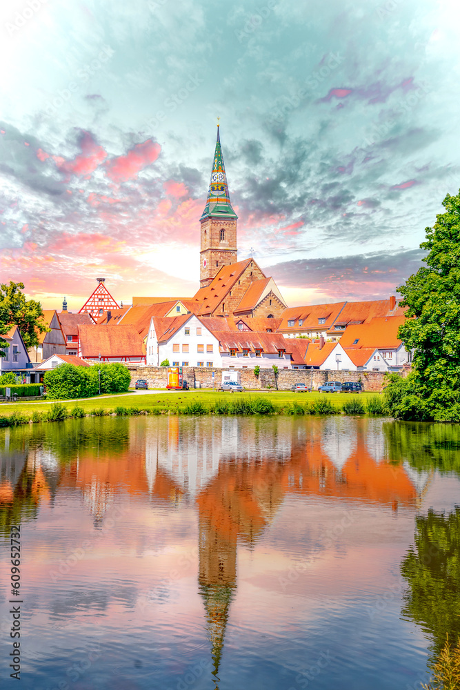 Altstadt, Wolframs Eschenbach, Deutschland 