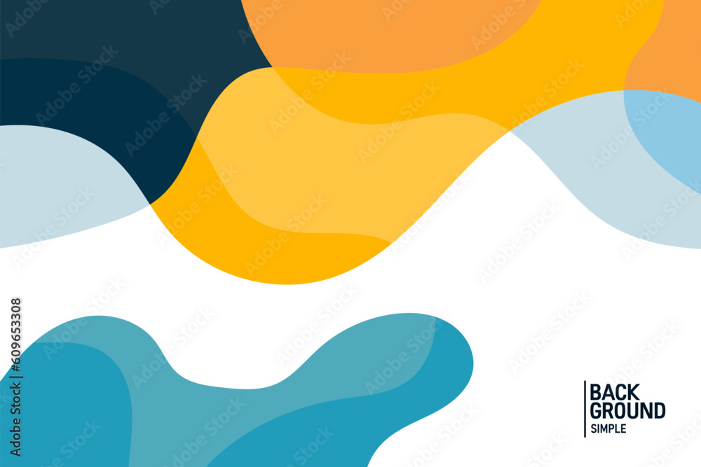 Colorful abstract background. Fluid banner template vector illustration.