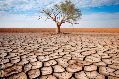 Devastating Effects of Severe Drought - Generative AI