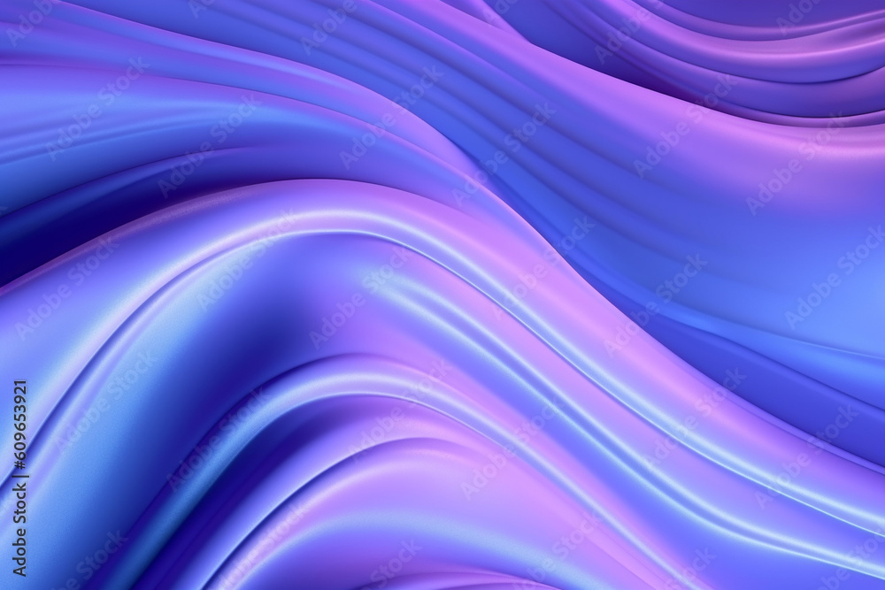 Abstract background design with Purple Blue Wave, Fluid Neon Background, Generative AI Abstract background design with Purple Blue Wave, Fluid Neon Background, Generative AI