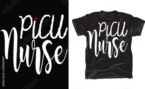 PICU Nurse Shirt, PICU Pediatric Nurse Dinosaurs T-shirt, PICU Nurse Gift, Nurse Appreciation Gift, Pediatric Intensive Care Unit Nurse Tee