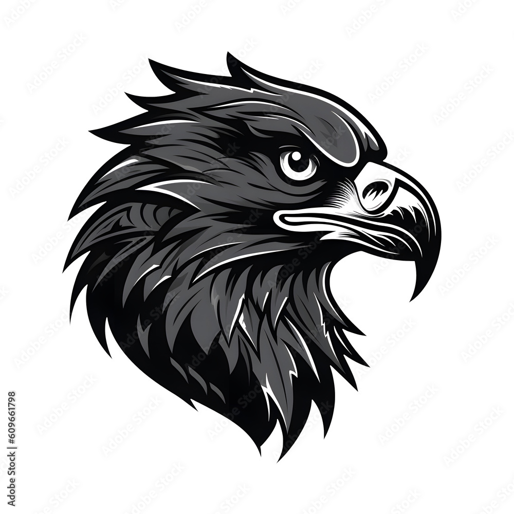 Obraz premium Hawk Mascot