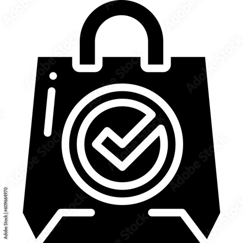 confirm solid icon