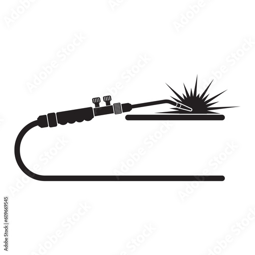 Welding logo icon,vector illustration template design.