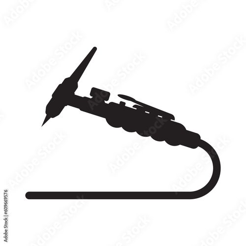 Welding logo icon,vector illustration template design.