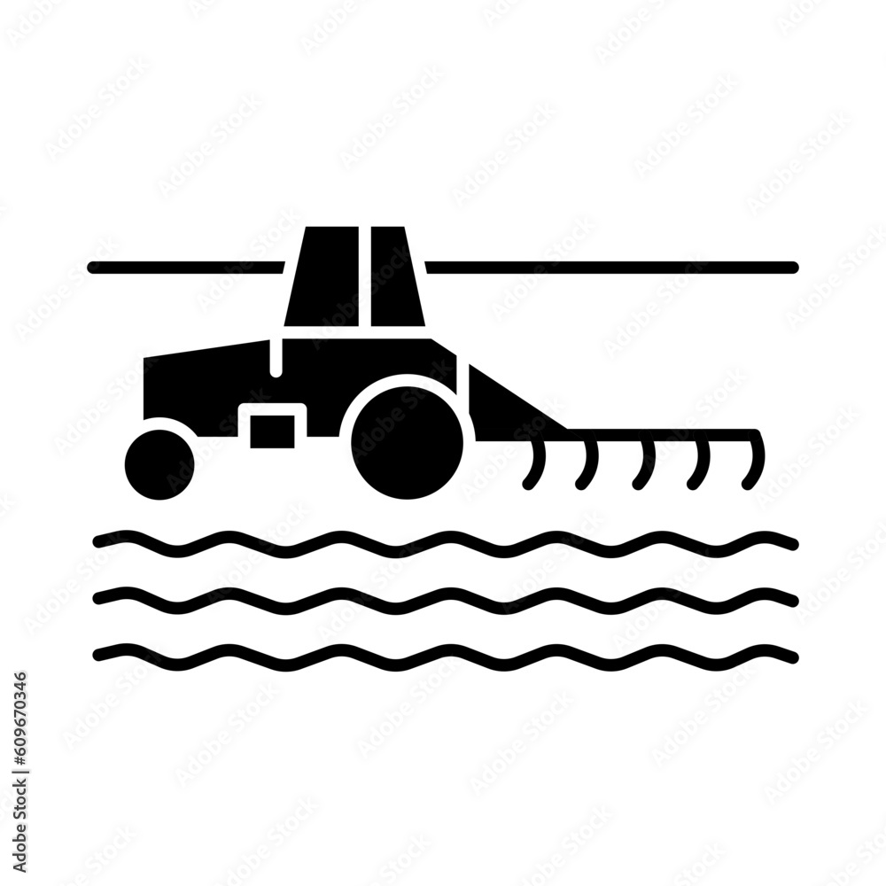 Solid CHISEL PLOW TRUCK design vector icon design vector line icon svg Solid CHISEL PLOW TRUCK design vector icon design vector line icon svg
