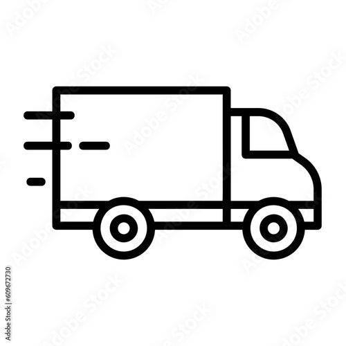 Delivery, Delivery service, Delivery options, Delivery methods, Delivery logistics, Delivery operations Icon lineal