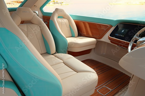 boat_with_two_seats_and_leather_seats © Alexander Mazzei 