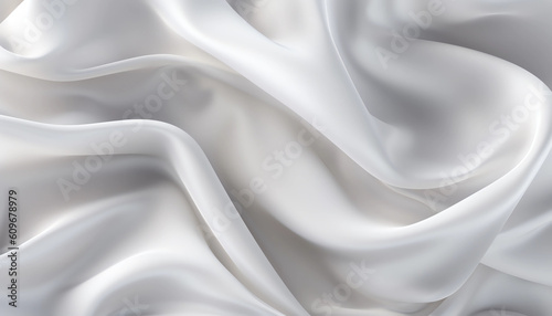 white satin fabric