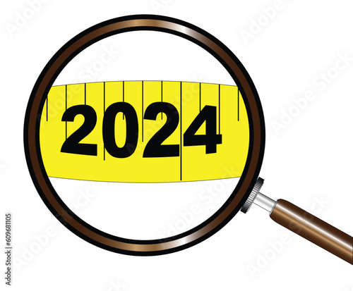 2024 Magnifying Glass Tape