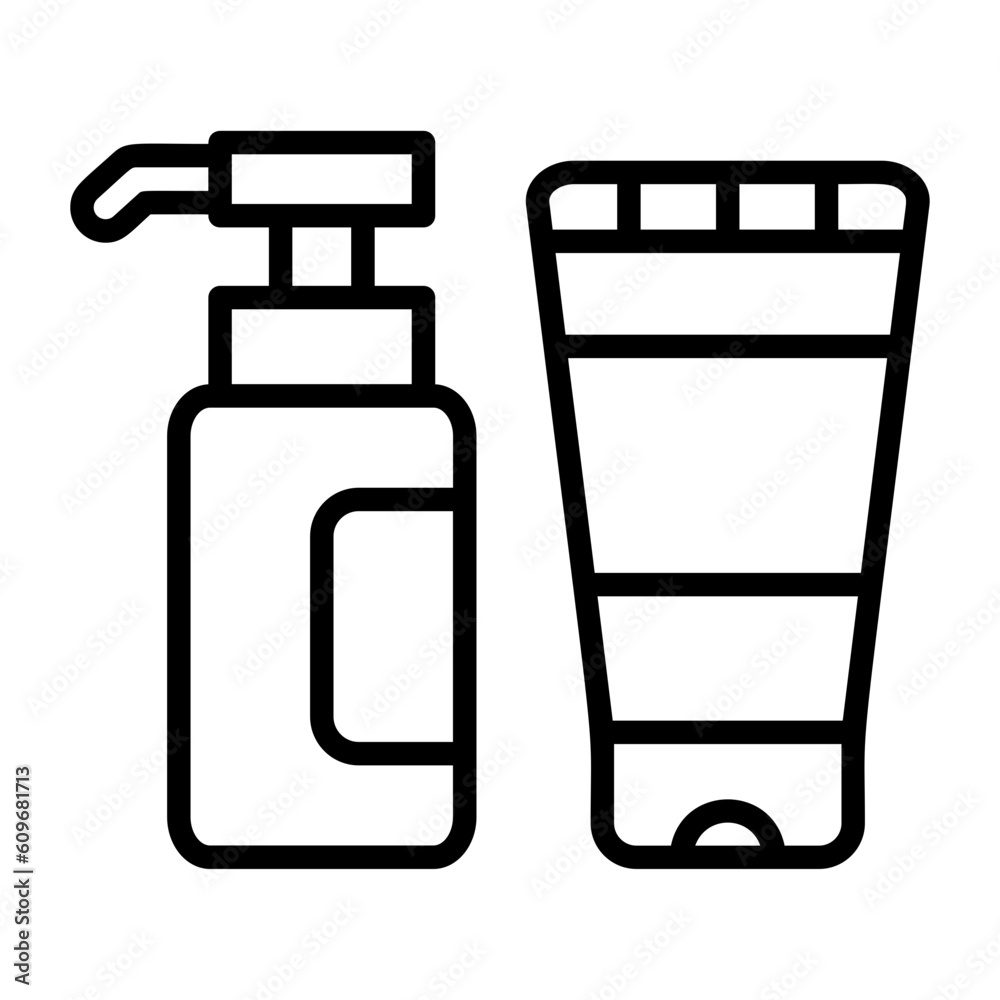 Lotion, Skin care, Moisturizer, Hydration, Skin hydration, Body lotion, Face lotion Icon lineal Lotion, Skin care, Moisturizer, Hydration, Skin hydration, Body lotion, Face lotion Icon lineal