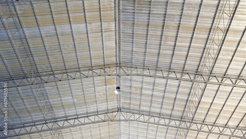 roof steel structure of fresh market