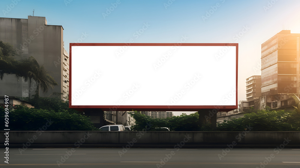 billboard mockup, generative ai billboard mockup, generative ai