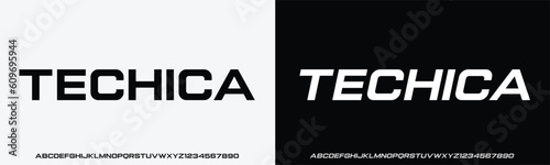 Sport Modern Italic Alphabet Font. Typography urban style fonts for technology, digital, movie logo design. vector illustration