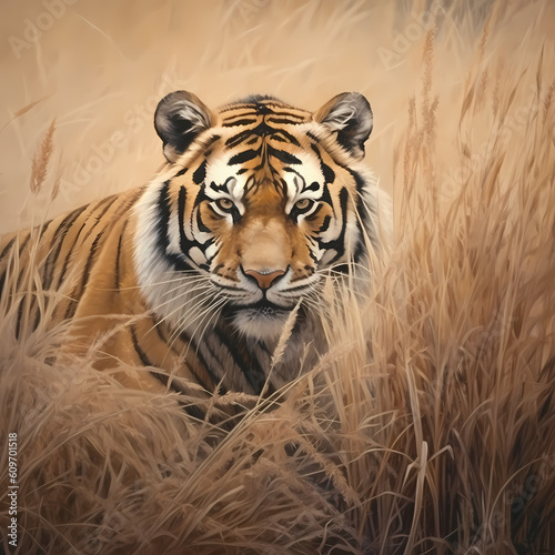 Tiger in The Evening