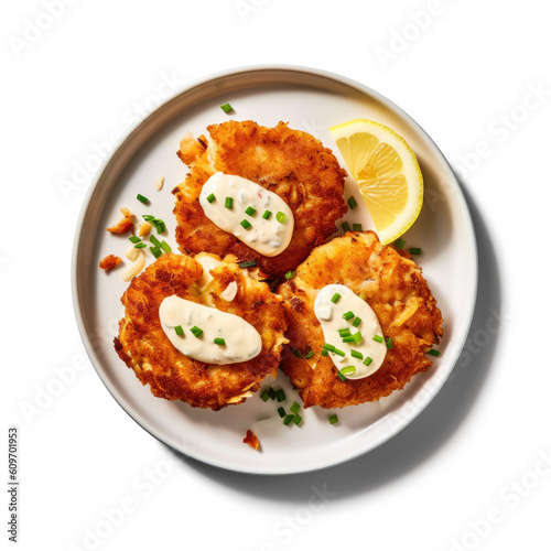 Delicious Plate of Crab Cak...