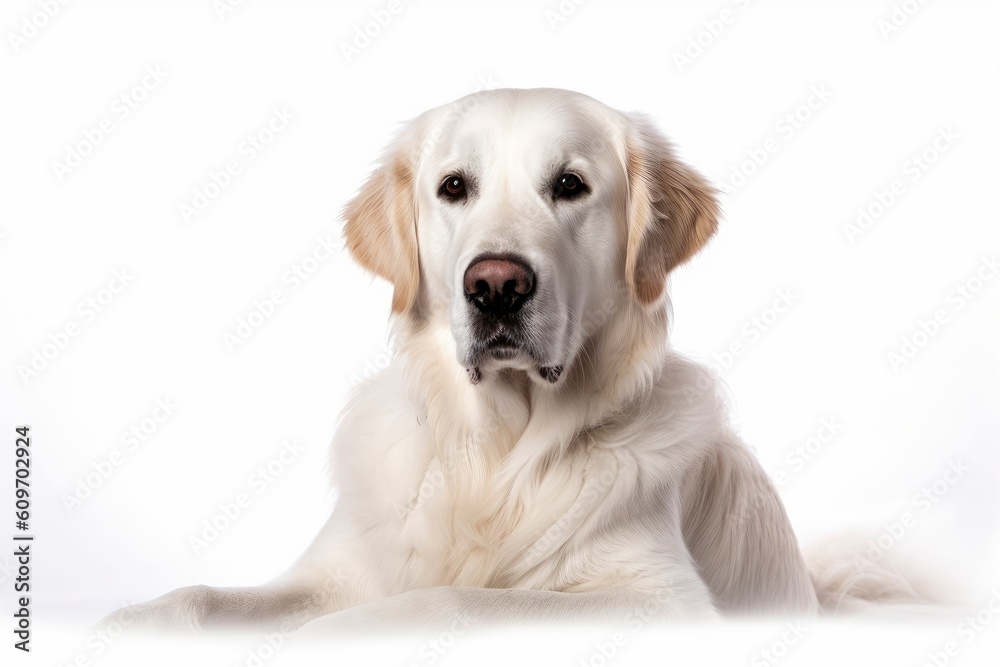 The Golden Retriever Dog Generative AI