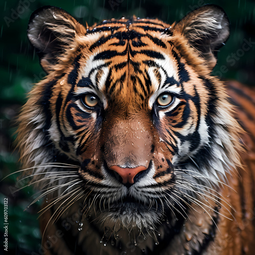 Tiger At Forest