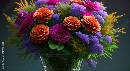 Vibrant Summer Floral Arrangement