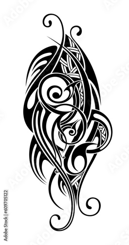 Tattoo tribal sleeve vintage design, vector art pattern, tattoo arm vector thorn design tattoo arm vector illustration