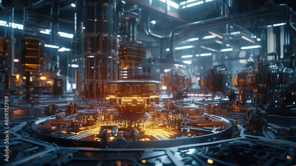concept of future artificial intelligence industry automotive robotic digital technology manufacturing factory visual digitization concept of future artificial intelligence industry automotive robotic digital technology manufacturing factory visual digitization