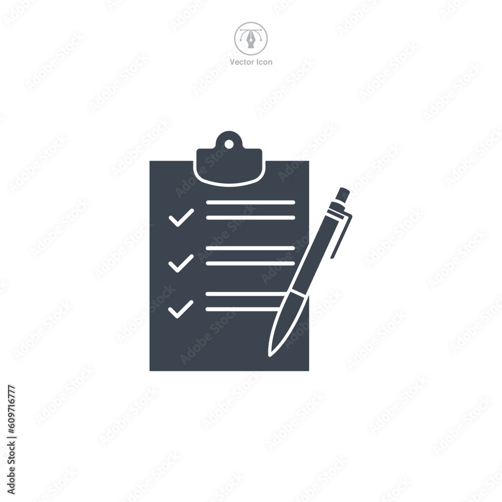 Contract icon symbol template for graphic and web design collection logo vector illustration Contract icon symbol template for graphic and web design collection logo vector illustration