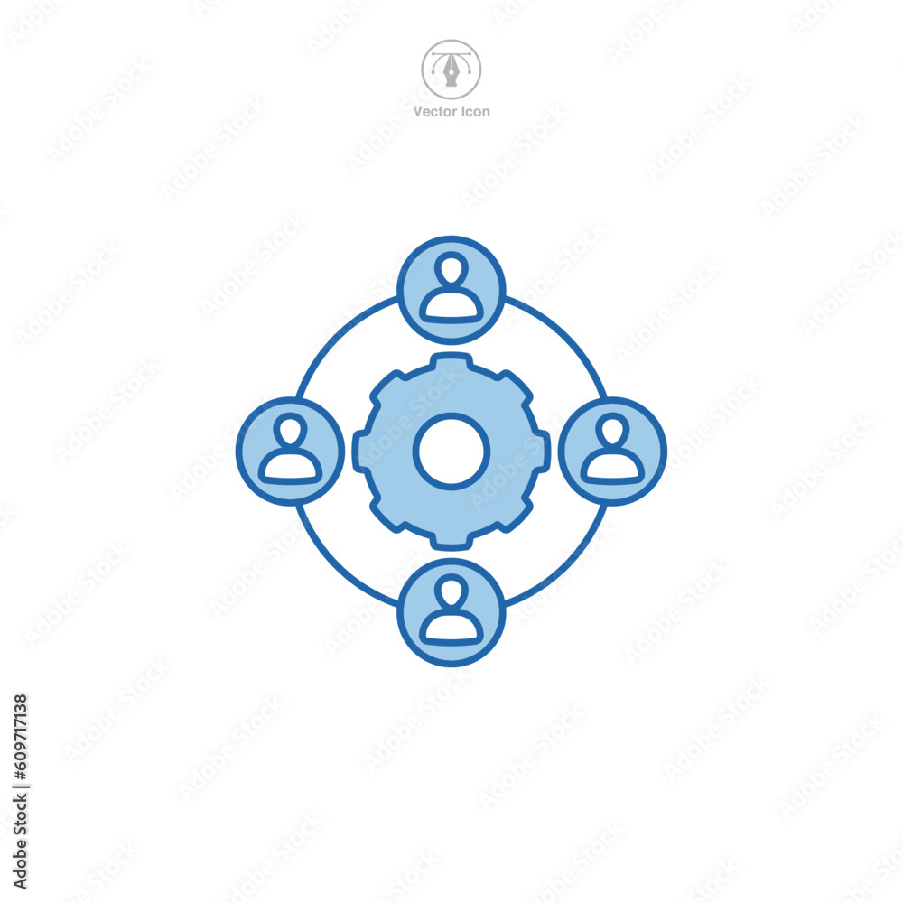 outsourcing, cooperation icon symbol template for graphic and web design collection logo vector illustration outsourcing, cooperation icon symbol template for graphic and web design collection logo vector illustration