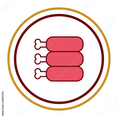 rib icon png image with transparent background