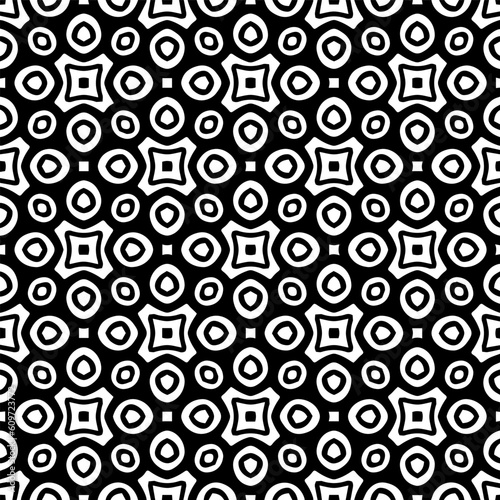 Vector monochrome pattern, Abstract texture for fabric print, card, table cloth, furniture, banner, cover, invitation, decoration, wrapping.seamless repeating pattern. Black  pattern.