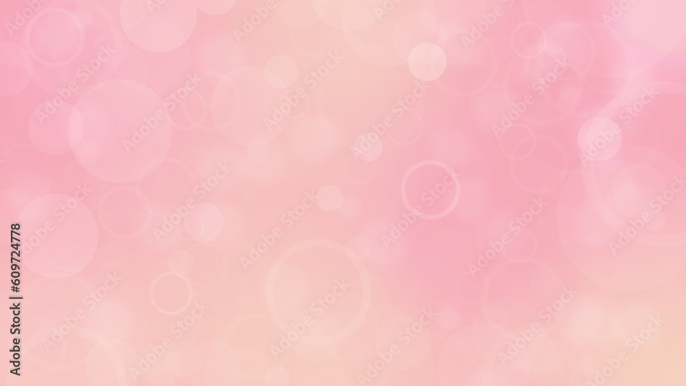 soft pink bokeh background